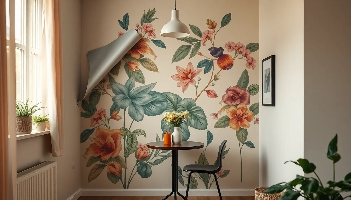 Removable Mural Wallpaper for Renters: The 9 We'd Actually Risk Our Deposit On